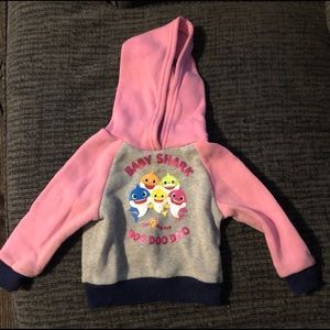 Baby Shark Hoodie size 12 months
